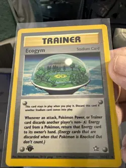 Ecogym 84/111 Neo Genesis 1ST EDITION POKEMON TCG NM RARE 2000 T208 - Image 1