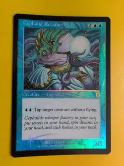 Cephalid Retainer. MTG Card. Odyssey.Old Border FOIL. - Image 2