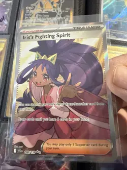 Pokemon TCG Journey Together 180/159 Iris's Fighting Spirit Ultra Rare T117 - Image 1