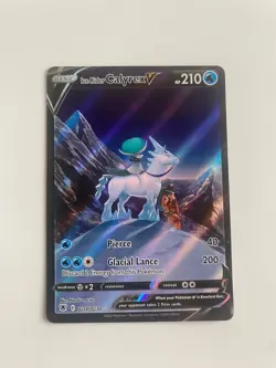 Pokemon Card Ice Rider Calyrex V TG14/TG30 Holo Ultra Rare Astral Radiance NM - Image 1