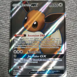 Eevee GX SM242 Black Star Promo Pokemon Card NM - Image 1