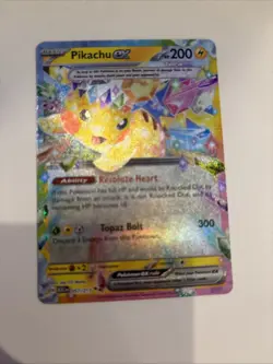 Pokemon Pikachu TCG Sv08: Surging Sparks EX Holo Card 057/191 - Image 1