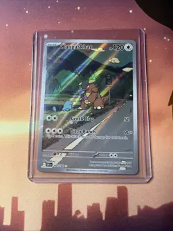 Kangaskhan 204/182 Destined Rivals Illustration Rare Pokemon TCG Card Holo Art - Image 1