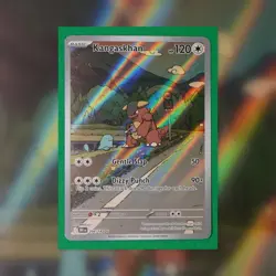 Pokemon TCG Kangaskhan Illustration Rare Destined Rivals Card 204/182 - Image 1