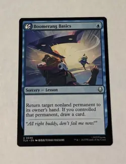 MTG Boomerang Basics - Avatar: The Last Airbender NM - Image 1