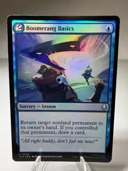 Boomerang Basics 46 Foil MTG Avatar: The Last Airbender - Image 1