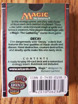 Magic The Gathering Lot of Two (2) 7TH EDITION Preconstructed Decks SEALED READ - Image 3