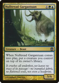 Nulltread Gargantuan [Alara Reborn] Magic MTG - Image 1