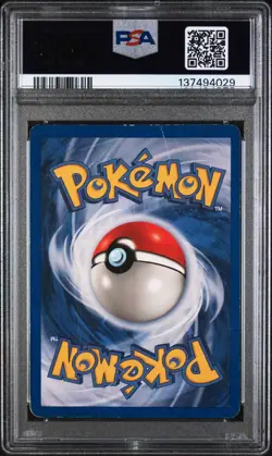 2000 POKEMON GAME PROMO 54 MISTY'S PSYDUCK W STAMPED TOP DECK MAGAZINE PSA 2 - Image 2