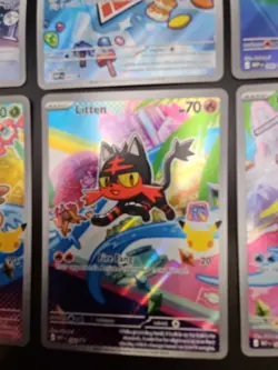 Pokemon 2026 First Partner Illustration Collection Series 1 Promo Set 9 Cards - Image 3