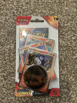 Pokemon TCG: Scarlet And Violet - Surging Sparks - Chandelure Blister Pack - Image 1