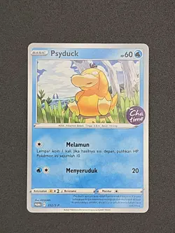 Pokemon TCG Indonesia Psyduck Chatime Promo LP 352/S-P 4 - Image 2