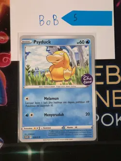 Pokemon TCG Indonesia Psyduck Chatime Promo LP 352/S-P 5 - Image 1