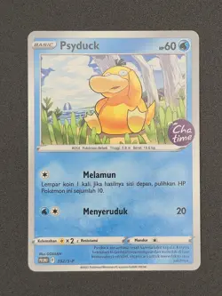 Pokemon TCG Indonesia Psyduck Chatime Promo LP 352/S-P 5 - Image 2