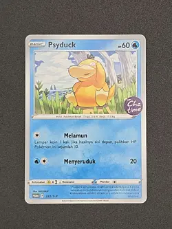 Pokemon TCG Indonesia Psyduck Chatime Promo LP 352/S-P 12 - Image 2