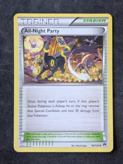 Pokemon - All-Night Party 96/122 - BREAKpoint Non Holo - LP Umbreon Cameo - Image 1