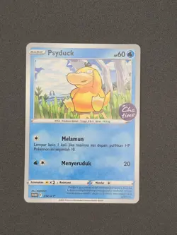 Pokemon TCG Indonesia Psyduck Chatime Promo LP 352/S-P 7 - Image 2