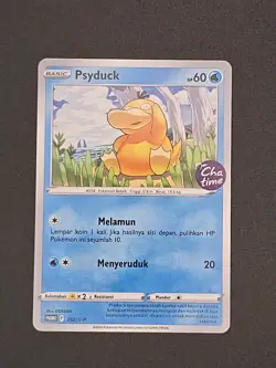 Pokemon TCG Indonesia Psyduck Chatime Promo LP 352/S-P A - Image 2