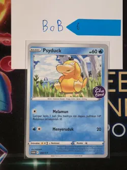 Pokemon TCG Indonesia Psyduck Chatime Promo LP 352/S-P 6 - Image 1