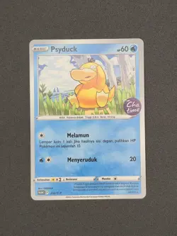 Pokemon TCG Indonesia Psyduck Chatime Promo LP 352/S-P 6 - Image 2