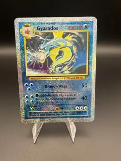 Pokemon Gyarados TCG Reverse Holo Rare Card 12/110 Legendary Collection - Image 1