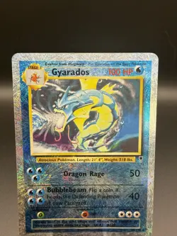 Pokemon Gyarados TCG Reverse Holo Rare Card 12/110 Legendary Collection - Image 3