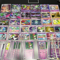 Pokemon Japanese Gardevoir Kirlia Ralts Cards Lot of 100 Mixed Collection - Image 1