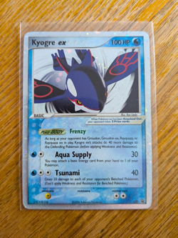 Kyogre EX 037 Holo Pokemon TCG Nintendo Black Star Promo 2006 - Image 1