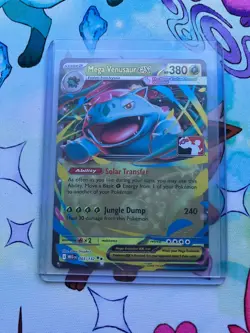 Pokemon Mega Venusaur EX Play Stamped - Image 1