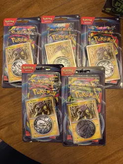 Pokemon TCG Raikou 2 Pack Blister Mega Evolution & Phantasmal Flames- 5 blisters - Image 1