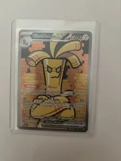 Pokemon Gholdengo EX Full Art Holo SV04 Paradox Rift 252/182 NM - Image 1