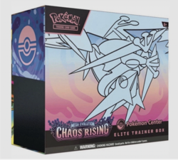 Chaos Rising Pokemon Center Exclusive ~ ETB Elite Trainer Box ~ Sealed ~ PRESALE - Image 1