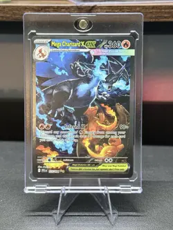 Mega Charizard X ex 125/094 Me02: Phantasmal Flames SIR Pokemon TCG (English) - Image 1