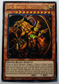 Yugioh The Winged Dragon of Ra LDK2-ENS03 Ultra Rare Limited Near Mint - Image 1