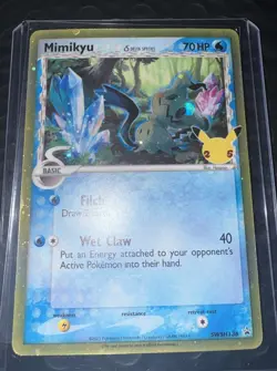 Mimikyu 97/236 Sm-Cosmic Eclipse Rare Regular Basic 70 HP Tail Trickery Pokemon - Image 3