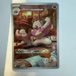 Gurdurr 126/86 Black Bolt Pokemon - Image 1