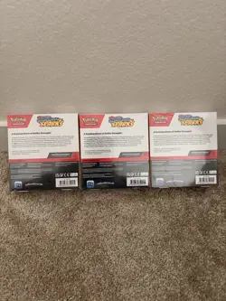 Pokemon TCG Surging Sparks Sealed Lot – 3 Booster Bundles - Image 2