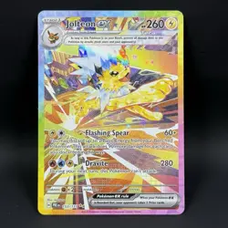 Pokemon Jolteon EX 153/131 NM Special Illustration Rare Prismatic Evolutions - Image 1