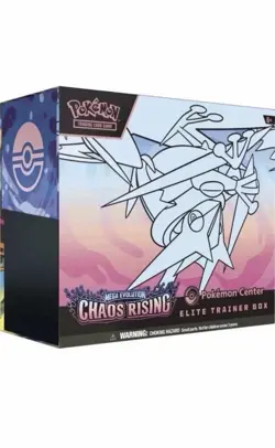 Chaos Rising Pokemon Center ETB Elite Trainer Box PRESALE CONFIRMED - Image 1