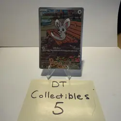 Minccino 152/086 Holo Illustration Rare SV: Black Bolt LP English Pokemon TCG - Image 2