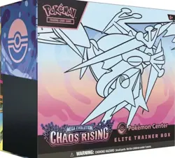 Pokemon Chaos Rising POKEMON CENTER ETB 🔥 ELITE TRAINER BOX PRESALE - Image 1