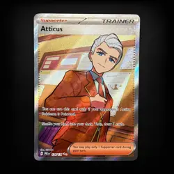 Pokemon TCG SV: Prismatic Evolutions Atticus #134/131 Ultra Rare NM - Image 1