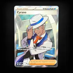 Pokemon TCG SV08: Surging Sparks Cyrano #230/191 Ultra Rare NM - Image 1