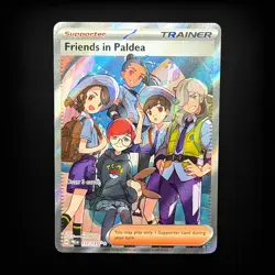 Pokemon TCG SV: Prismatic Evolutions Friends in Paldea #137/131 Ultra Rare NM - Image 1