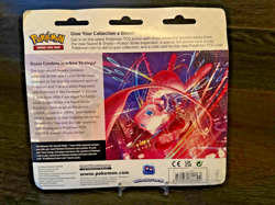Fusion Strike 3 pack blister Eevee Pokemon TCG Sword & Sheild Factory Sealed - Image 2