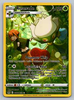 Roserade Pokemon Lost Origin Trainer Gallery TG02/TG30 Character Rare NM - Image 1