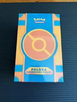 POKEMON TCG PALDEA Adventure Chest Factory Sealed Box-6 Packs, 7 Foil Promos - Image 1