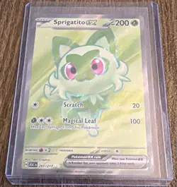 Pokemon Ascended Heroes Sprigatito Ex 251/217 Full Art - Image 1