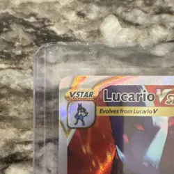 Pokemon Lucario VSTAR Promo SWSH291 Sword & Shield Holo Fighting 270 HP - Image 2
