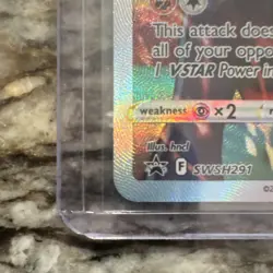 Pokemon Lucario VSTAR Promo SWSH291 Sword & Shield Holo Fighting 270 HP - Image 5